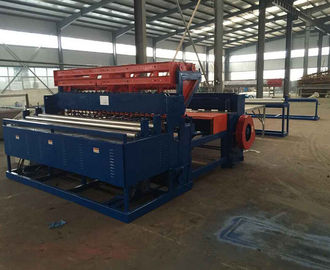 Construction Mesh Wire Mesh Welding Machine / Fully Automatic Welded Grid Panel Machine