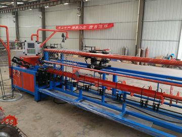 Servo Motor 5.5 KW Chain Link Fencing Making Machine For 3000mm Width